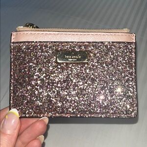 Kate Spade Sparkling Pink Card Holder